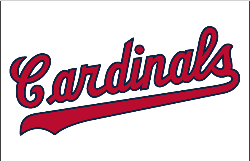 St. Louis Cardinals 1956 Jersey Logo fabric transfer